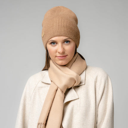 Natural Baby Alpaca Wool Scarf - Exclusive 180