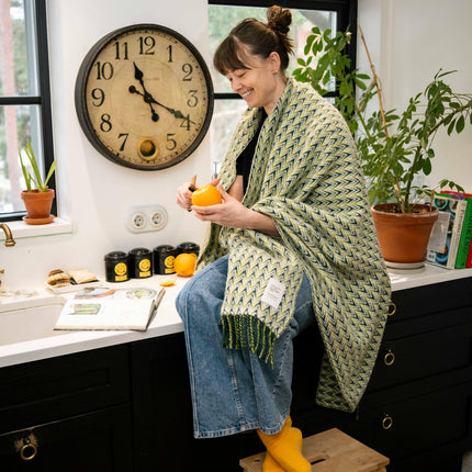 Amai wool throw