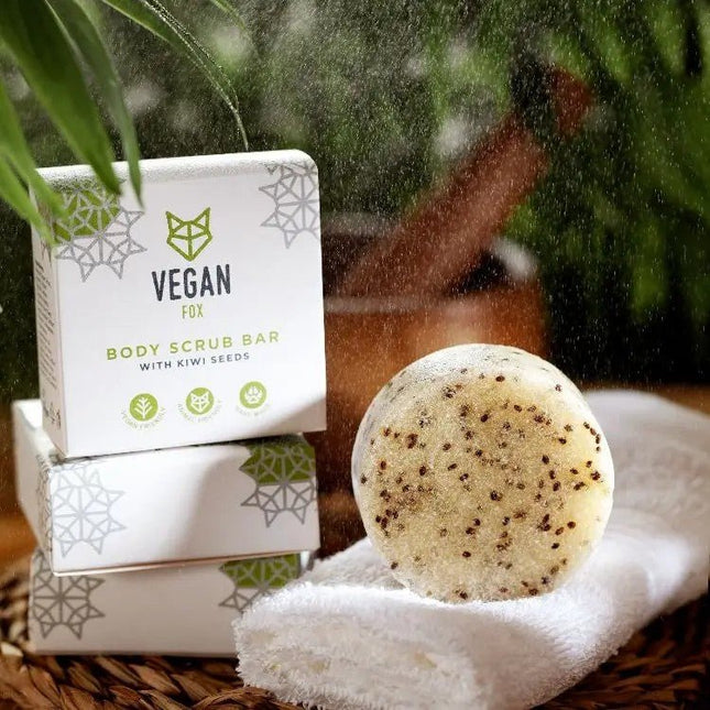 Body Scrub Bar With Kiwi Seeds, 75g - LoveStyle World