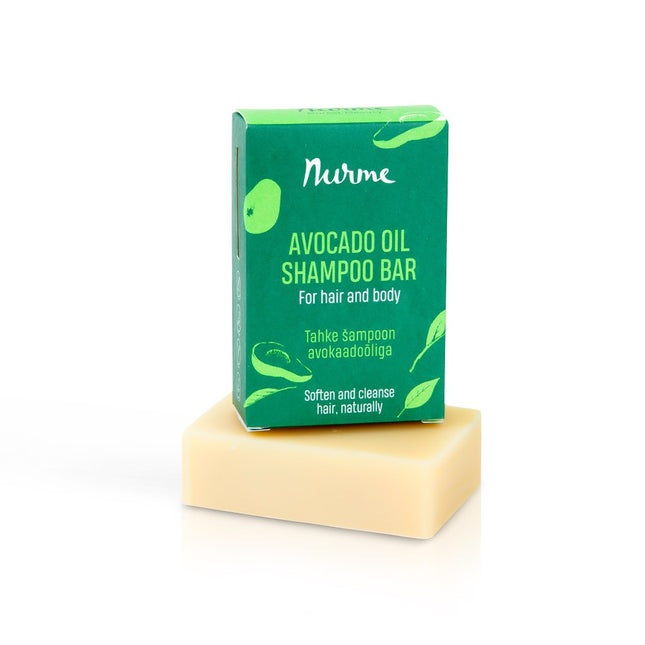 Avocado Oil Shampoo Bar – All Hair Types, 100g