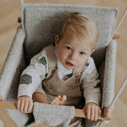 BaBi Baby Swing - Bouclé Night Grey