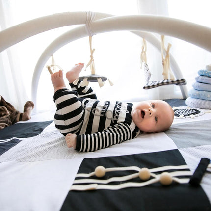 Baby Activity Mat, 100x100cm - Black and White