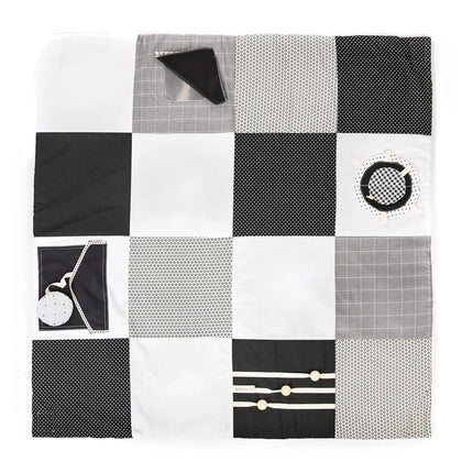 Baby Activity Mat, 100x100cm - Black and White