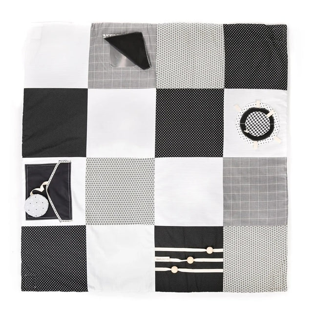 Baby Activity Mat, 100x100cm - Black and White - LoveStyle World