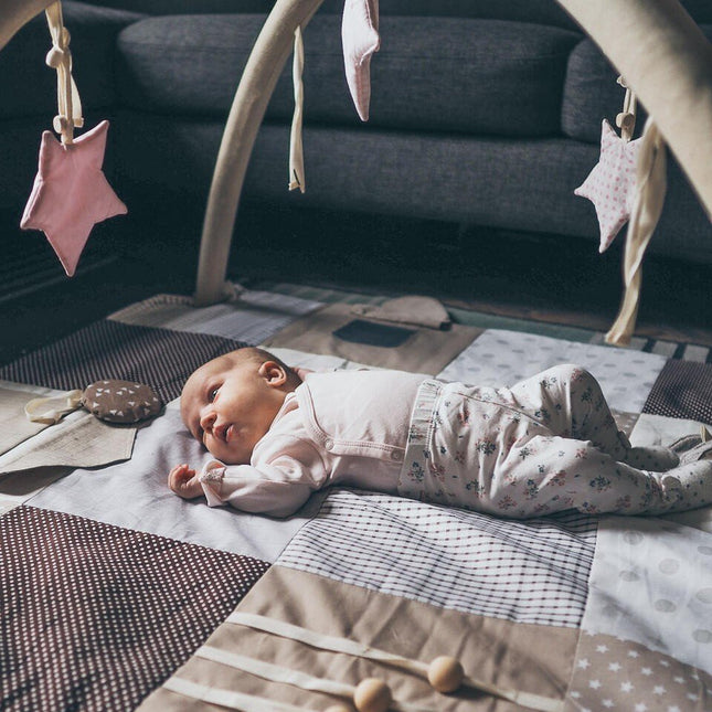 Baby Activity Mat, 100x100cm - Brown - LoveStyle World