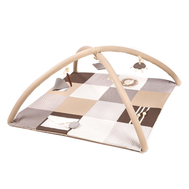 Baby Activity Mat, 100x100cm - Brown