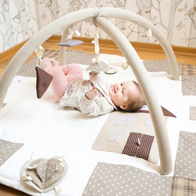 Baby Activity Mat, 120x120cm - Brown - LoveStyle World