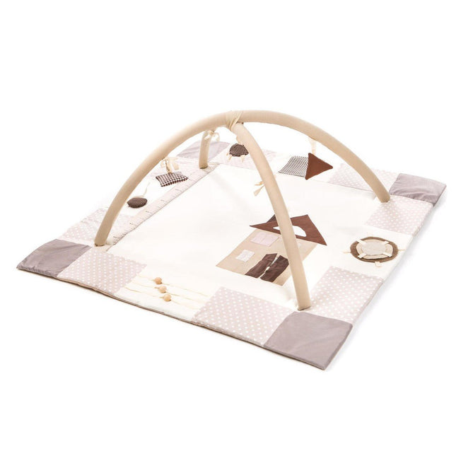 Baby Activity Mat, 120x120cm - Brown - LoveStyle World