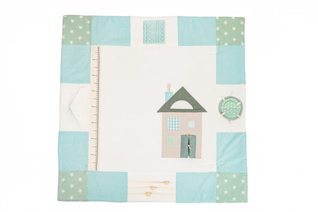 Baby Activity Mat, 120x120cm - Mint Green