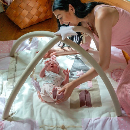 Baby Activity Mat, 120x120cm - Pink