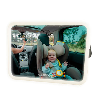 Baby Car Mirror with LED Pro