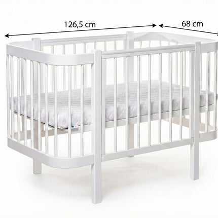 Baby Crib ELIN - White