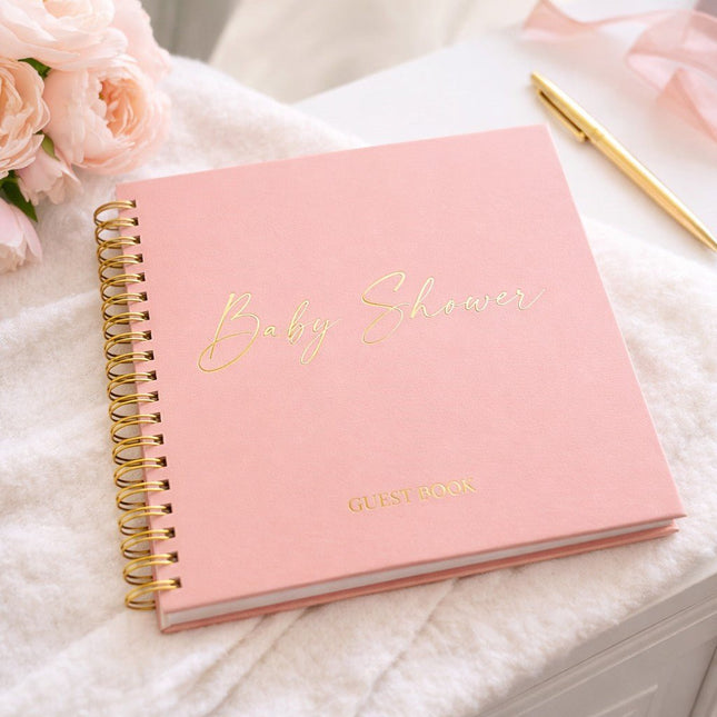 Baby Shower Guest Book - English - LoveStyle World