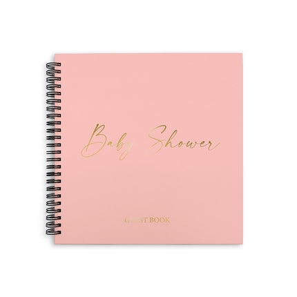 Baby Shower Guest Book - English