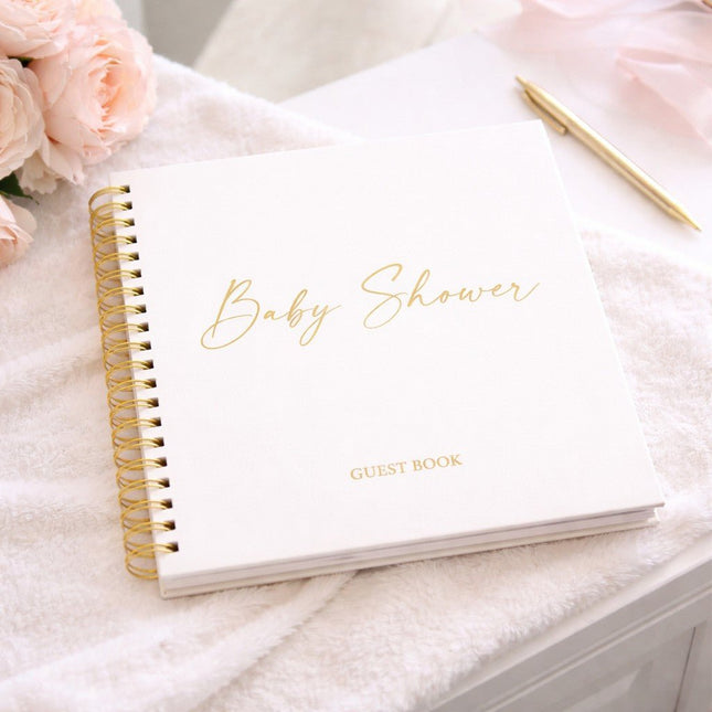 Baby Shower Guest Book - English - LoveStyle World
