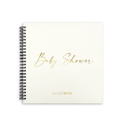 Baby Shower Guest Book - English