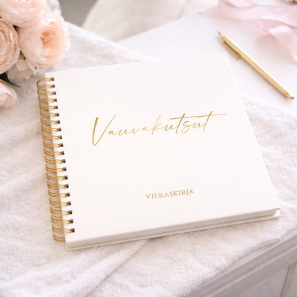Baby Shower Guest Book - Finnish