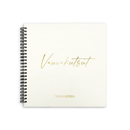 Baby Shower Guest Book - Finnish