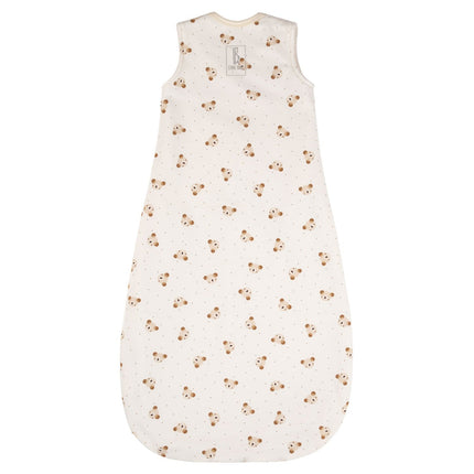 Baby Swaddle and Sleeping Bag 2.5 TOG – Beige / White, 6–24 Months