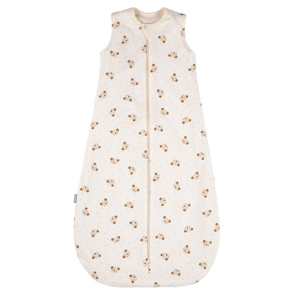 Baby Swaddle and Sleeping Bag 2.5 TOG – Beige / White, 6–24 Months