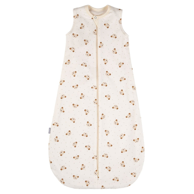 Baby Swaddle and Sleeping Bag 2.5 TOG – Beige / White, 6–24 Months