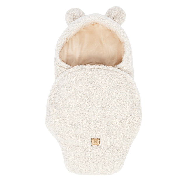 Baby Swaddle with Bear Ears – Bearly Cream - LoveStyle World