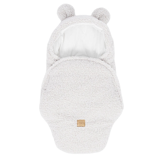 Baby Swaddle with Bear Ears – Bearly Off-White - LoveStyle World