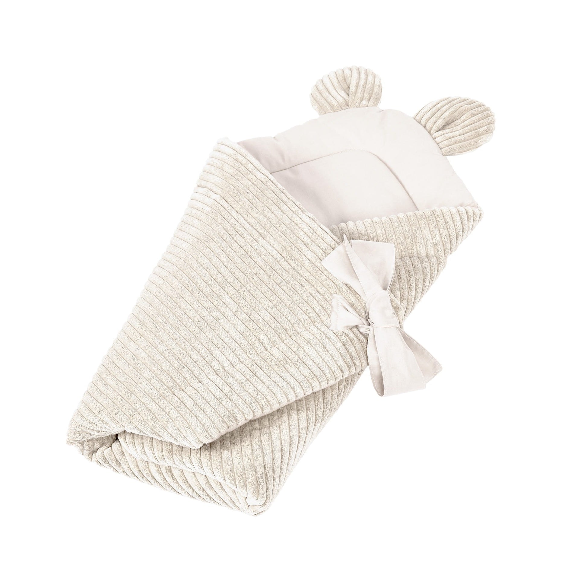 Baby Swaddle Wrap for Sleeping and Cuddling – Ecru