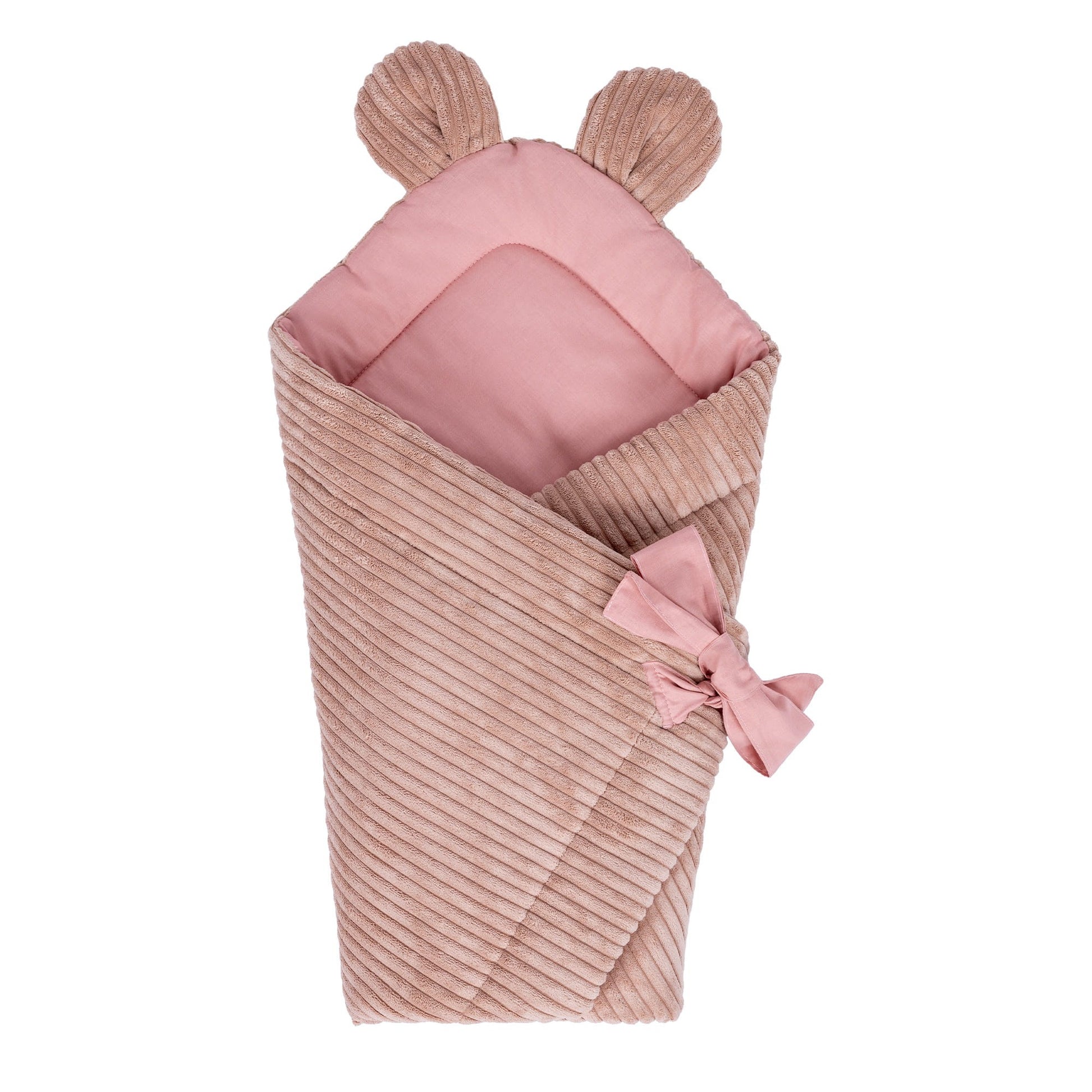 Baby Swaddle Wrap for Sleeping and Cuddling – Powder Pink