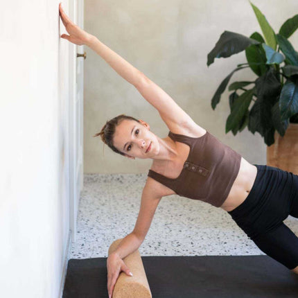 Round Balance Board With Exercise Roll - No Logo