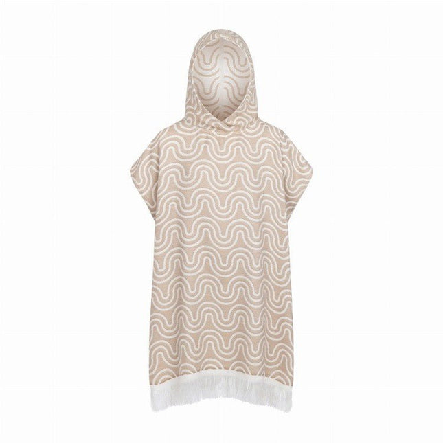 Bamboo Kids Bath Poncho - Sand - LoveStyle World