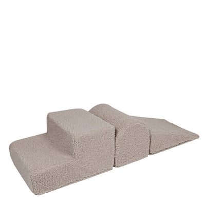 Bearly Corduroy Shape Set 3-Elements - Light Grey