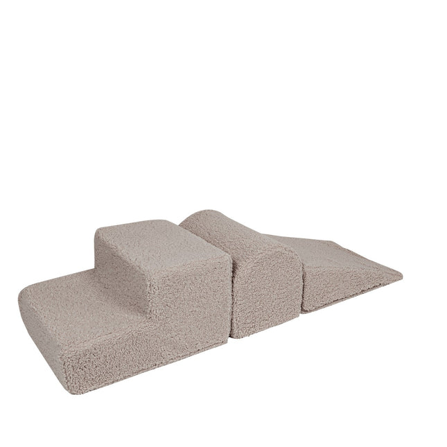 Bearly Corduroy Shape Set 3-Elements - Light Grey