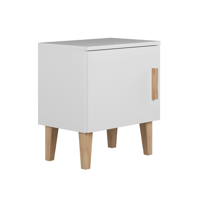 Bedside Table Kubi - White - LoveStyle World