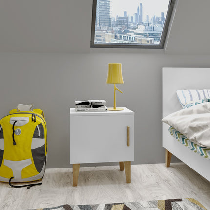 Bedside Table Kubi - White