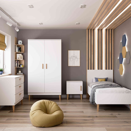 Bedside Table Kubi - White