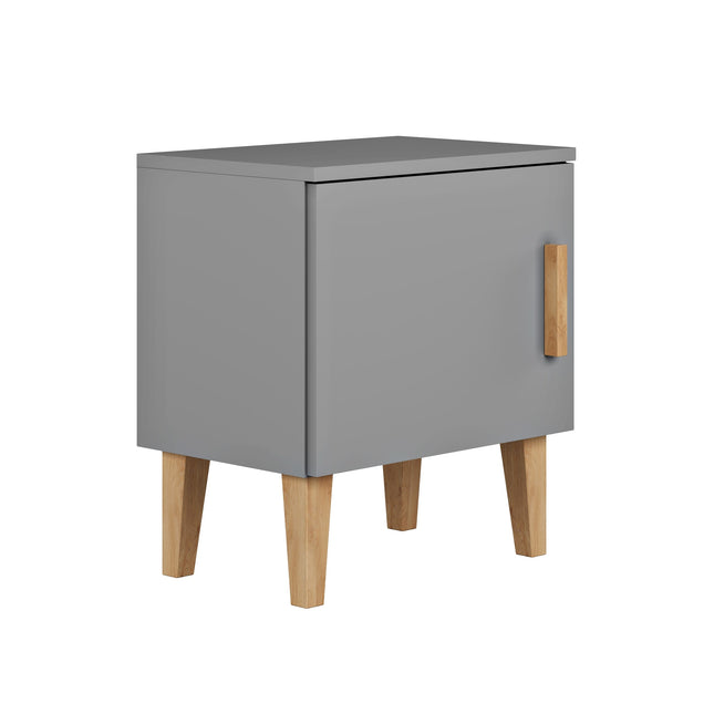 Bedside Table Kubi - Grey - LoveStyle World