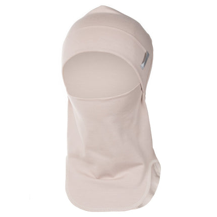 Beige Double-Layer Cotton Balaclava