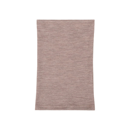 Beige Merino Wool Tube Scarf – One Size