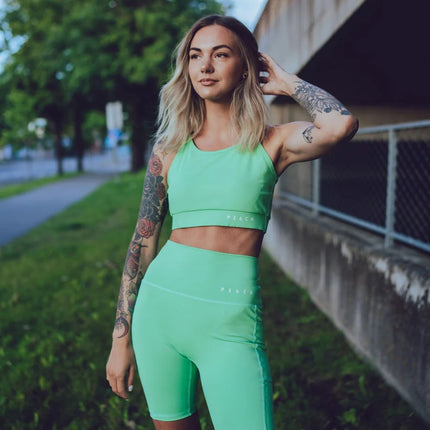 Biker Shorts - Green