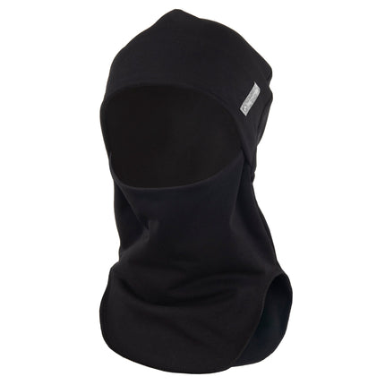 Black Double-Layer Cotton Balaclava