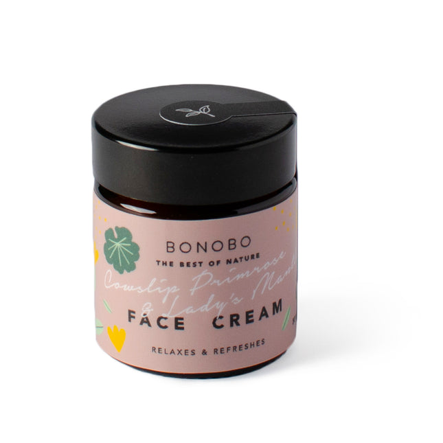 Cowslip Primrose & Lady’s Mantle Face Cream / Relaxes & Refreshes - LoveStyle World