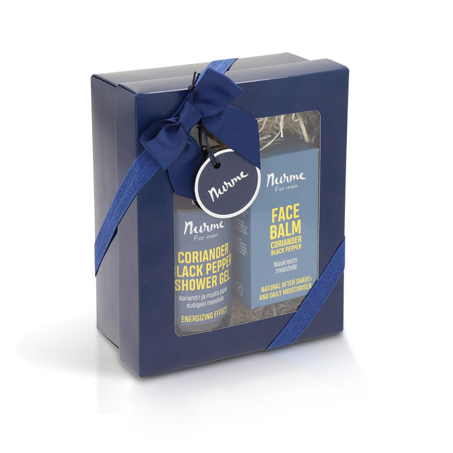 Body Care Gift Set - For Men, cleansing shower gel & facial moisturizing balm - LoveStyle World