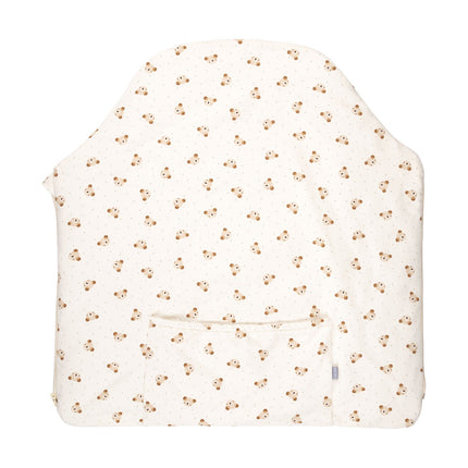 Bow Baby Sleeping Bag and Blanket – Beige / White, 0–6 Months