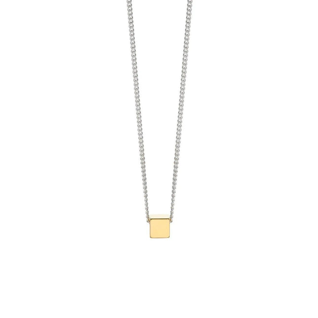 Box Necklace - Gold - LoveStyle World