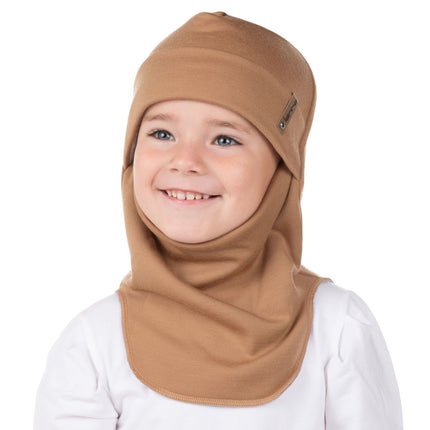 Balaclava Merino Wool - Brown