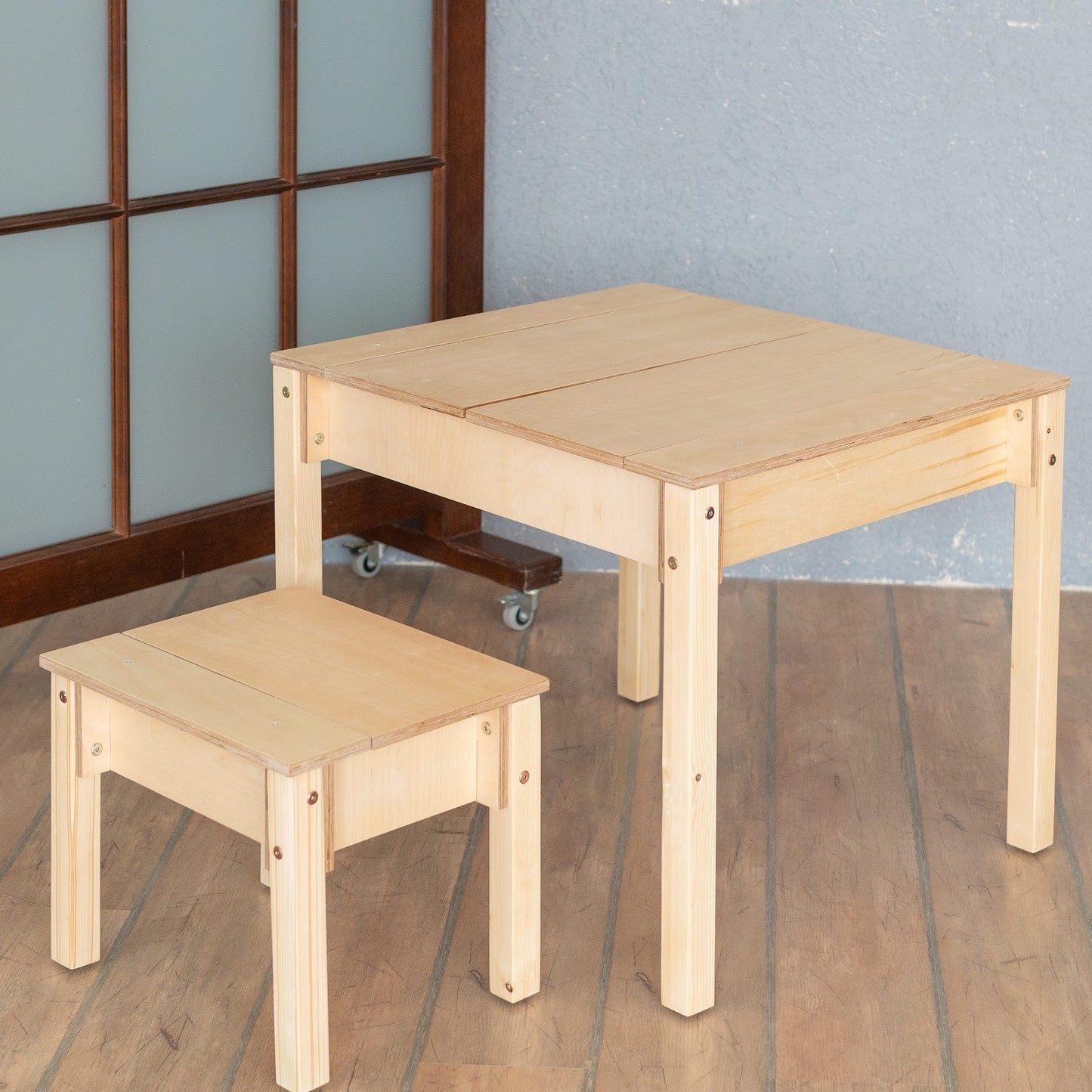 Smart Storage Table and Chair Set