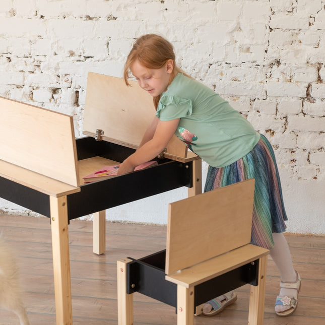 Smart Storage Table and Chair Set
