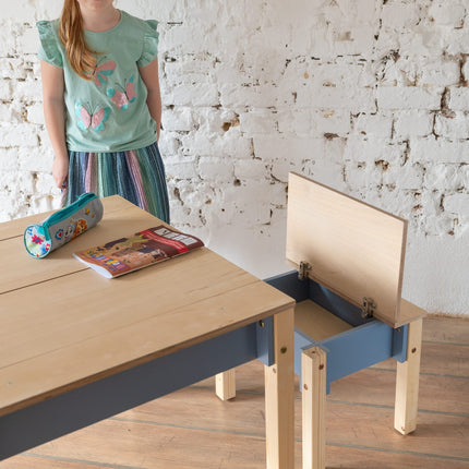 Smart Storage Table and Chair Set