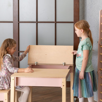 Smart Storage Table and Chair Set